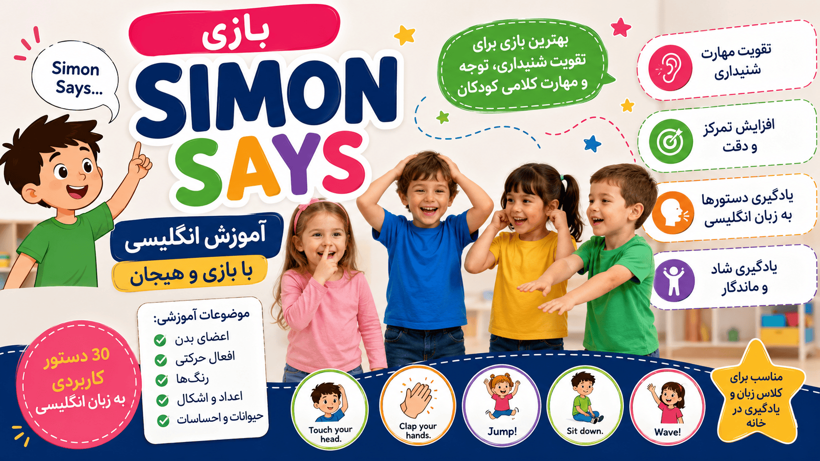 آموزش بازی سایمون میگه